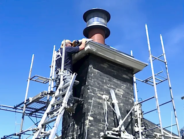 Sturdy chimney crown finished by Gilbert Chimney Sweep in Gilbert, AZ
