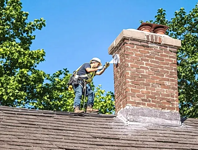 Gilbert Chimney Sweep performing an inspection with advanced tools in Gilbert, AZ