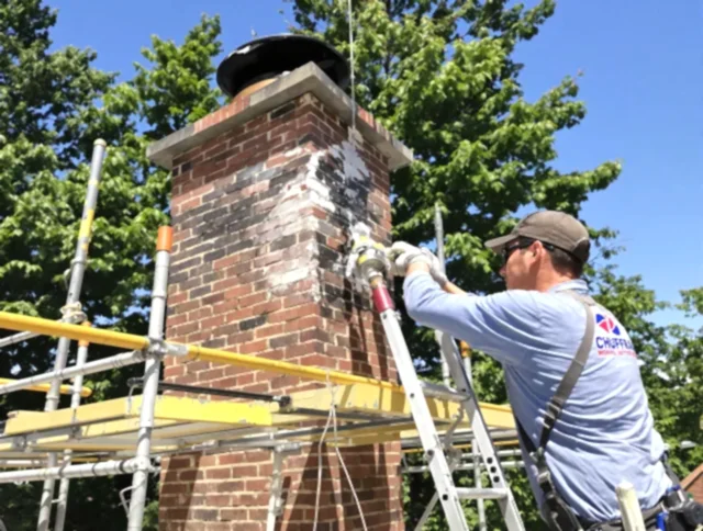 Structural chimney repair by Gilbert Chimney Sweep in Gilbert, AZ