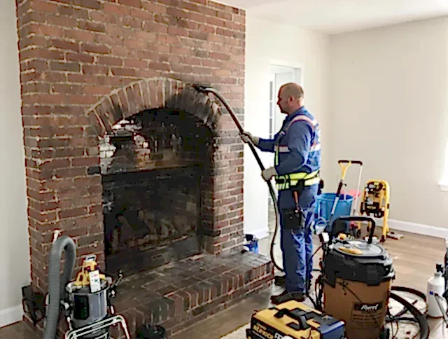 Gilbert Chimney Sweep expert performing detailed chimney sweep in Gilbert, AZ