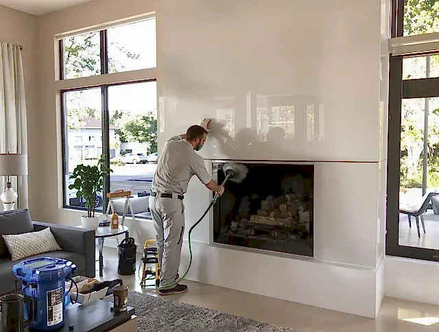 Gilbert Chimney Sweep performing thorough soot removal in Gilbert, AZ